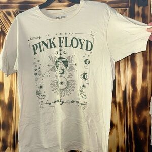 Pink Floyd White Graphic Tee